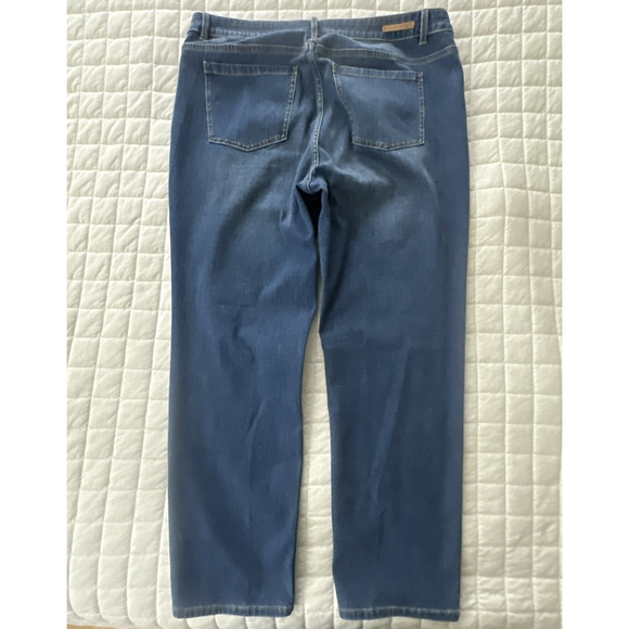 Soft Surroundings Jeans Womens 18W Ultimate Denim Straight Leg High Rise Stretch - Picture 3 of 13